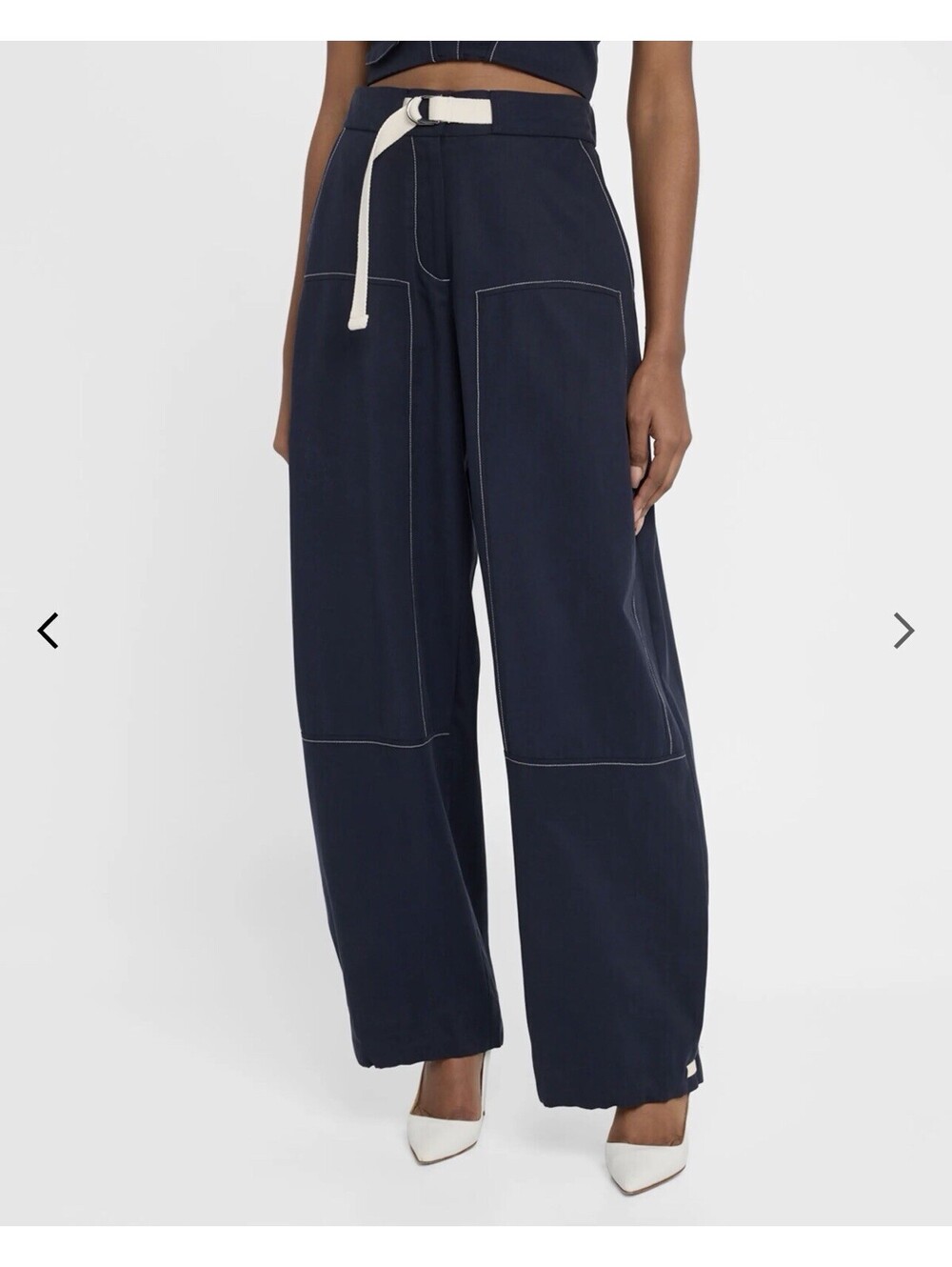 JBQ Blue Jill Pants Jeans Trousers Size S $565 As/is Amazing Cute